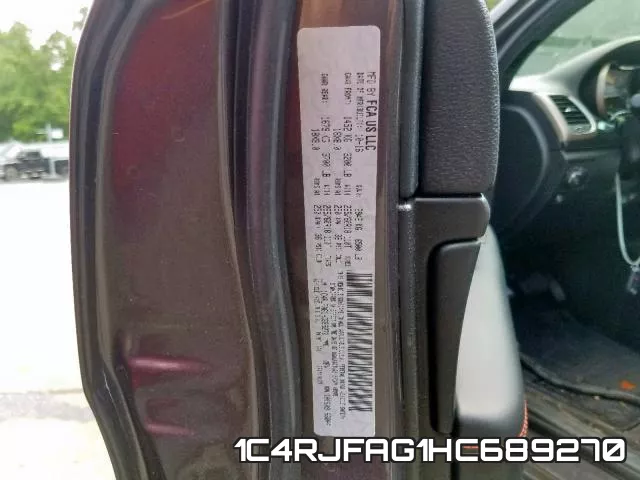 1C4RJFAG1HC689270 фото 2