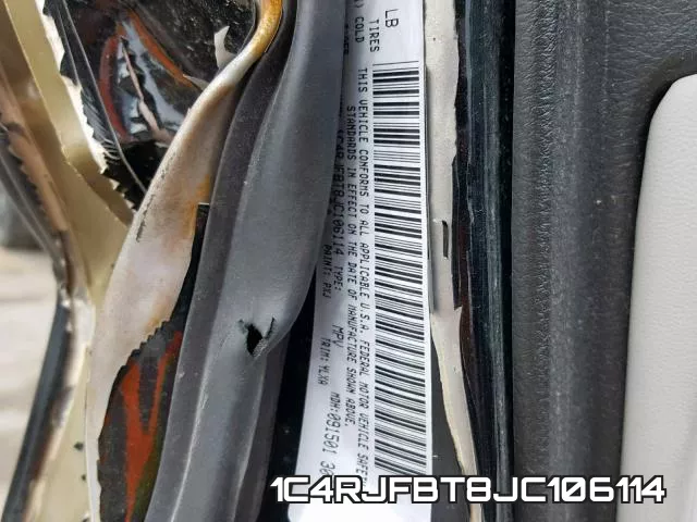 1C4RJFBT8JC106114 фото 2