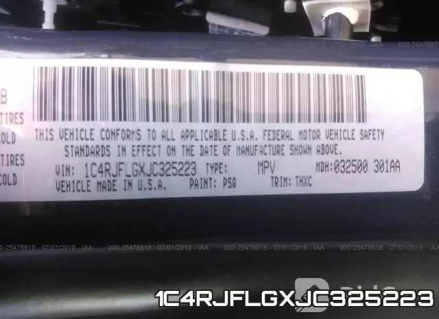 1C4RJFLGXJC325223 фото 10
