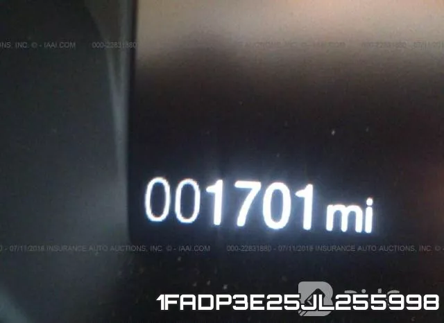 1FADP3E25JL255998 фото 8