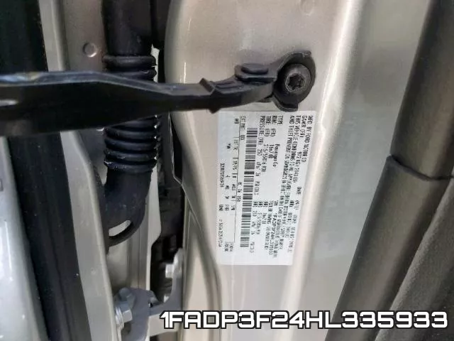 1FADP3F24HL335933 фото 2