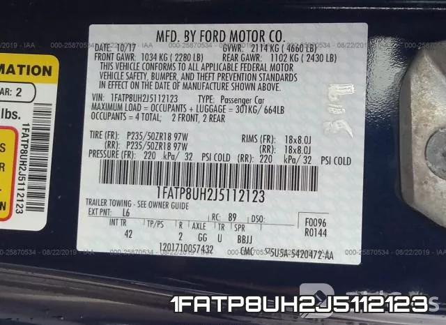 1FATP8UH2J5112123 фото 10
