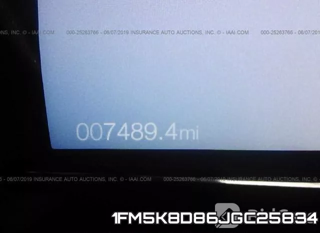 1FM5K8D86JGC25834 фото 8
