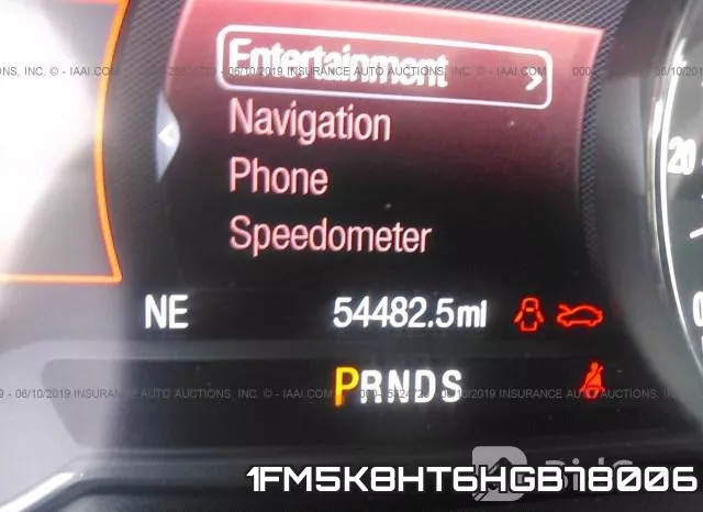 1FM5K8HT6HGB78006 фото 8