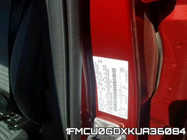 1FMCU0GDXKUA36084 фото 2
