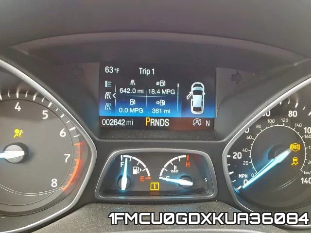 1FMCU0GDXKUA36084 фото 9