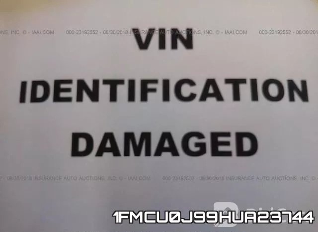 1FMCU0J99HUA23744 фото 10