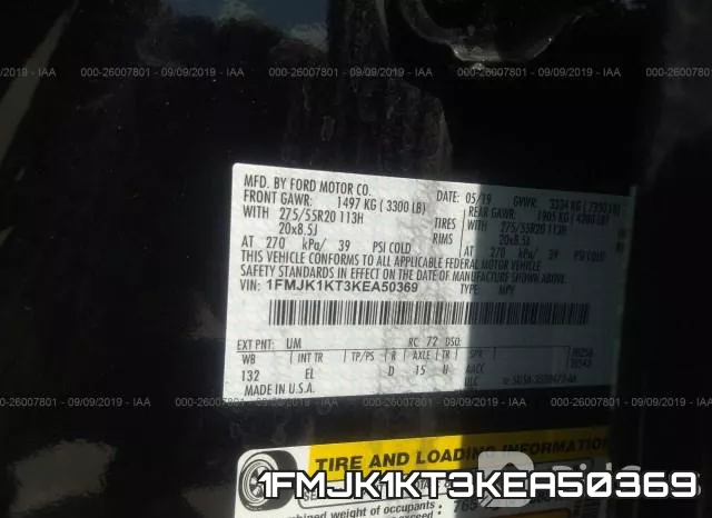 1FMJK1KT3KEA50369 фото 10