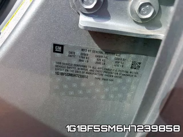 1G1BF5SM6H7239858 фото 2