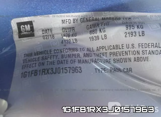 1G1FB1RX3J0157963 фото 10