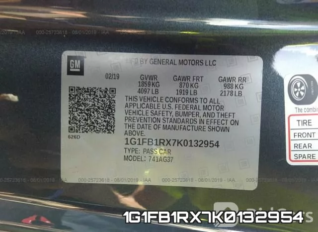 1G1FB1RX7K0132954 фото 9