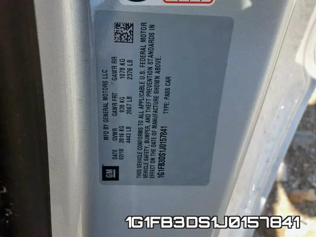 1G1FB3DS1J0157841 фото 2
