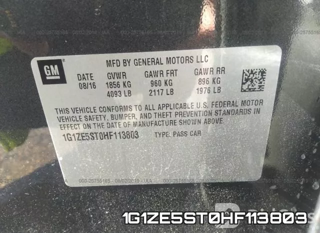 1G1ZE5ST0HF113803 фото 10