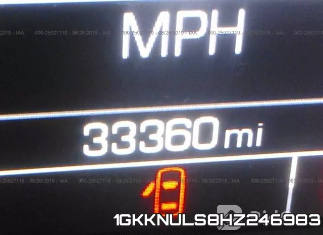 1GKKNULS8HZ246983 фото 8