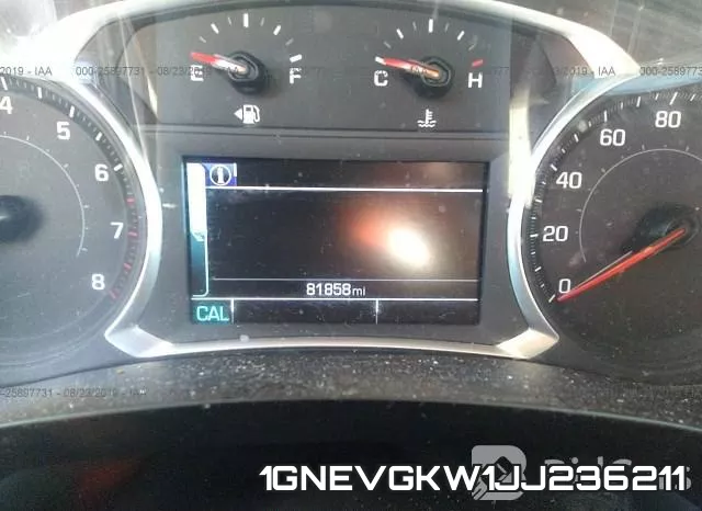 1GNEVGKW1JJ236211 фото 8