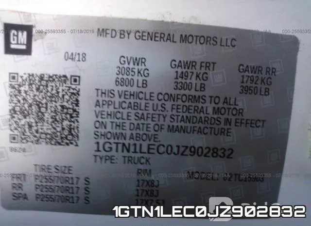 1GTN1LEC0JZ902832 фото 10