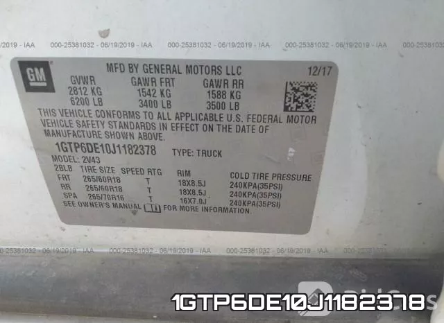 1GTP6DE10J1182378 фото 10