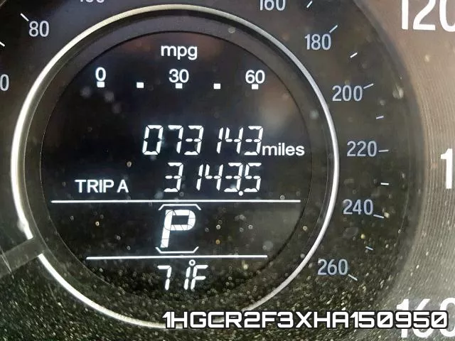 1HGCR2F3XHA150950 фото 9
