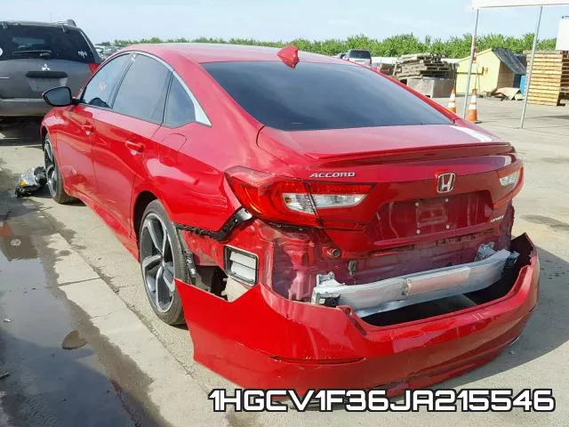 1HGCV1F36JA215546 фото 4