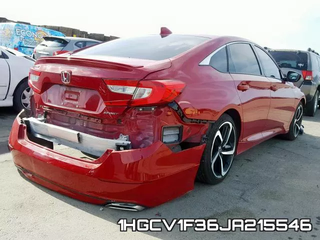 1HGCV1F36JA215546 фото 5