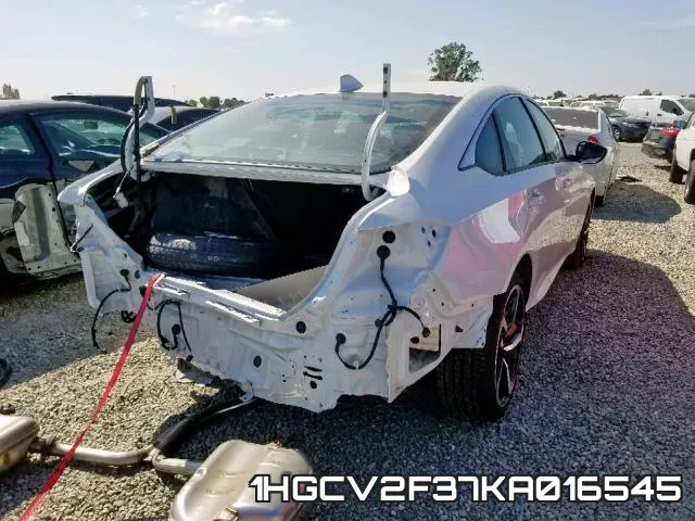1HGCV2F37KA016545 фото 5