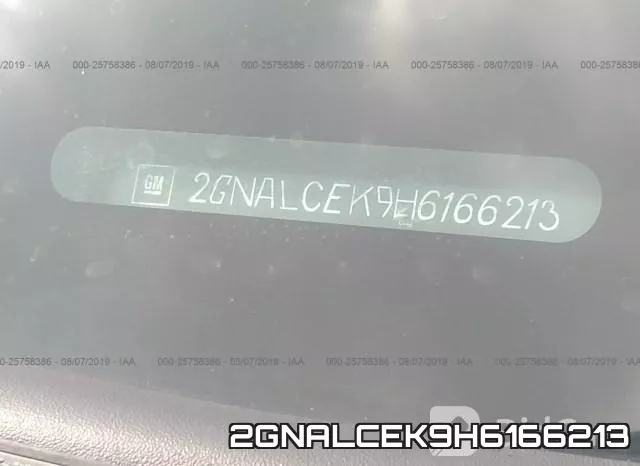 2GNALCEK9H6166213 фото 10