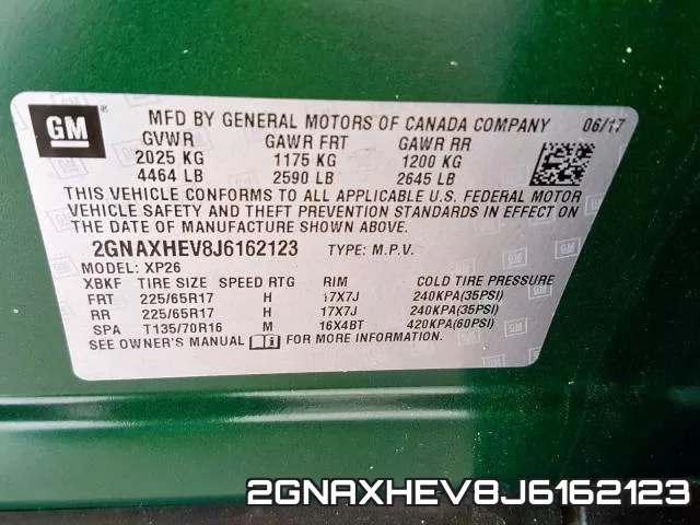 2GNAXHEV8J6162123 фото 2