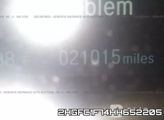 2HGFC1F74HH652205 фото 8