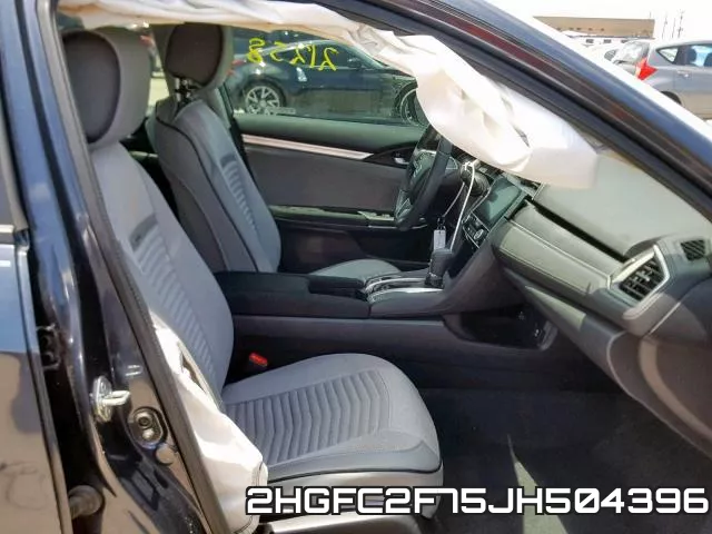 2HGFC2F75JH504396 фото 6