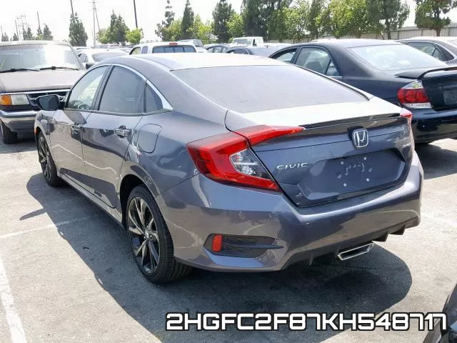 2HGFC2F87KH548717 фото 4