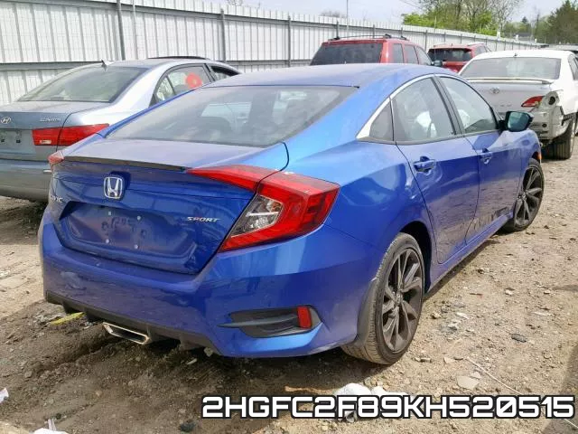 2HGFC2F89KH520515 фото 4