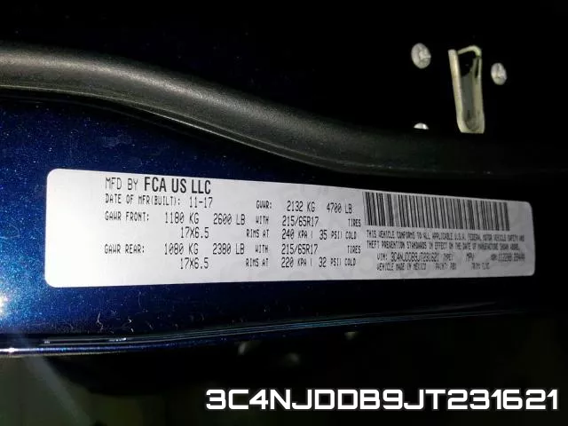 3C4NJDDB9JT231621 фото 2