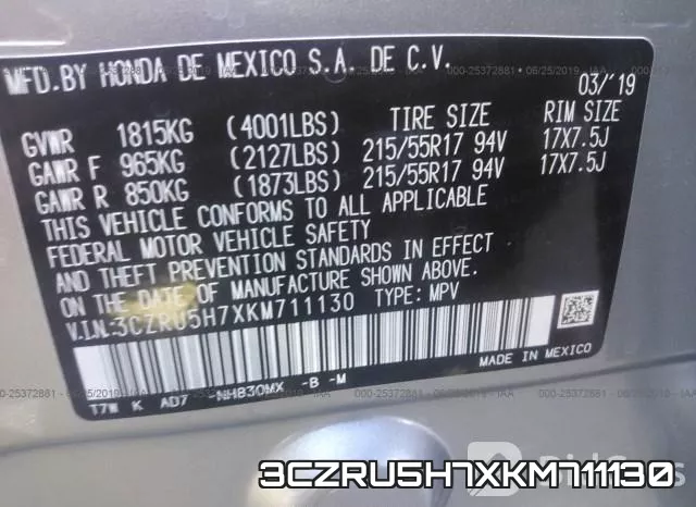 3CZRU5H7XKM711130 фото 10