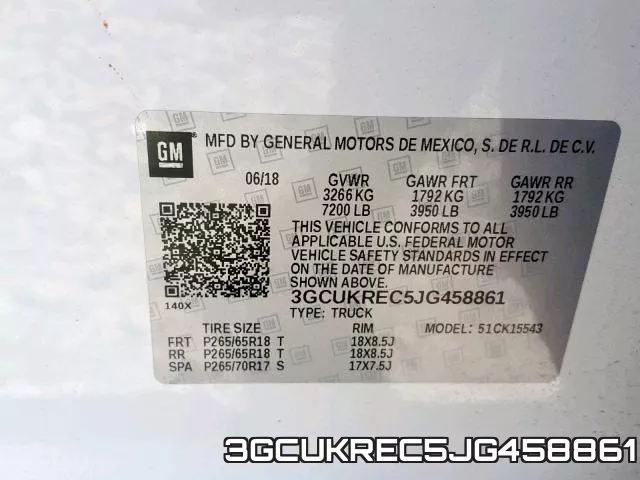 3GCUKREC5JG458861 фото 2