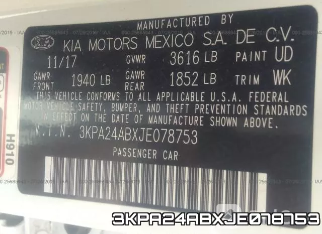 3KPA24ABXJE078753 фото 10