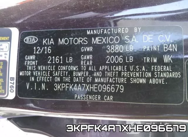 3KPFK4A7XHE096679 фото 10