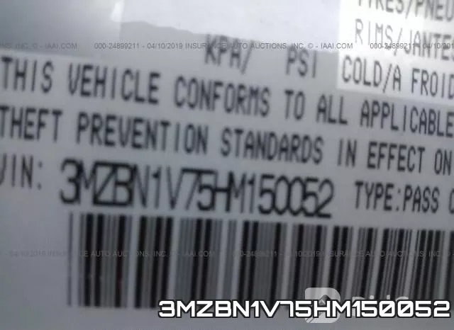 3MZBN1V75HM150052 фото 10