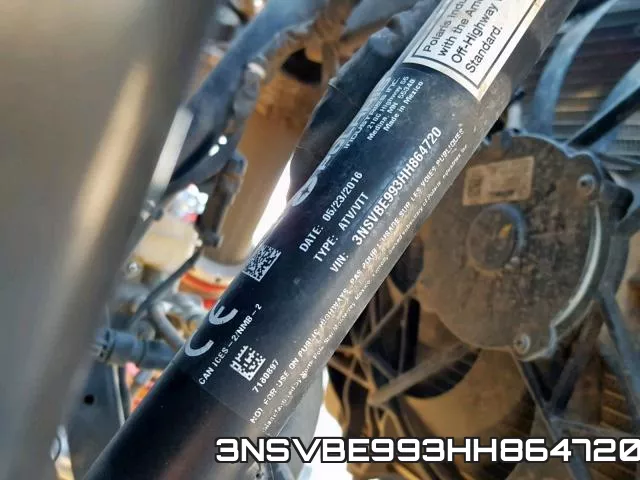 3NSVBE993HH864720 фото 2
