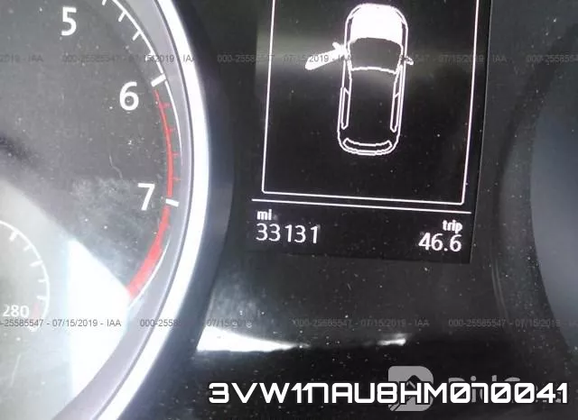 3VW117AU8HM070041 фото 8