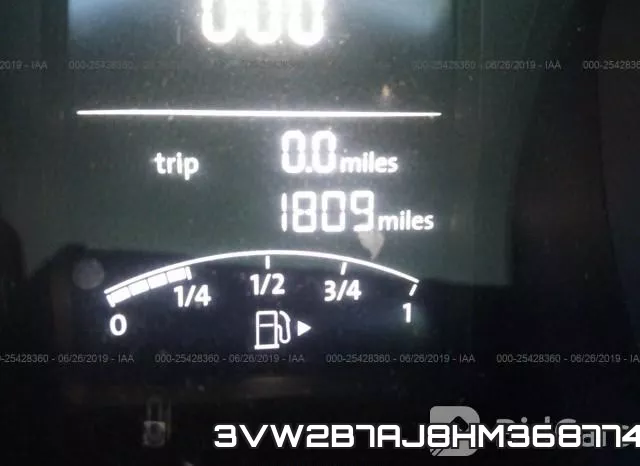 3VW2B7AJ8HM368774 фото 8