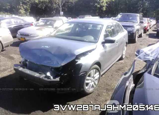 3VW2B7AJ9HM205146 фото 3