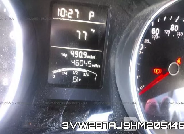 3VW2B7AJ9HM205146 фото 8