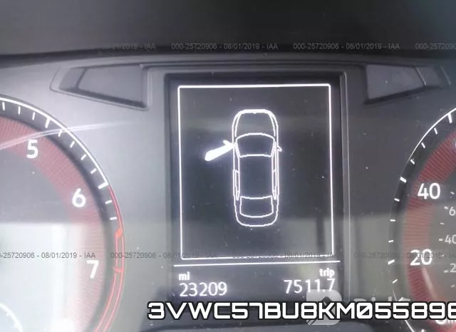 3VWC57BU8KM055896 фото 8