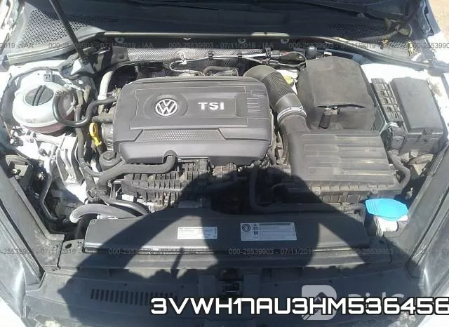3VWH17AU3HM536456 фото 2