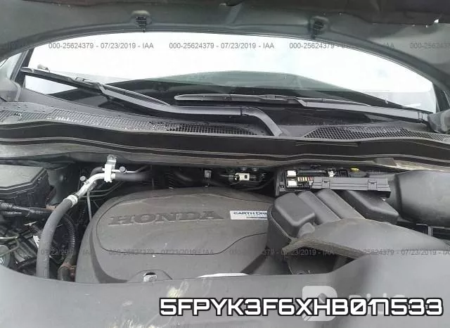 5FPYK3F6XHB017533 фото 2