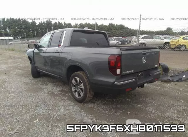 5FPYK3F6XHB017533 фото 4