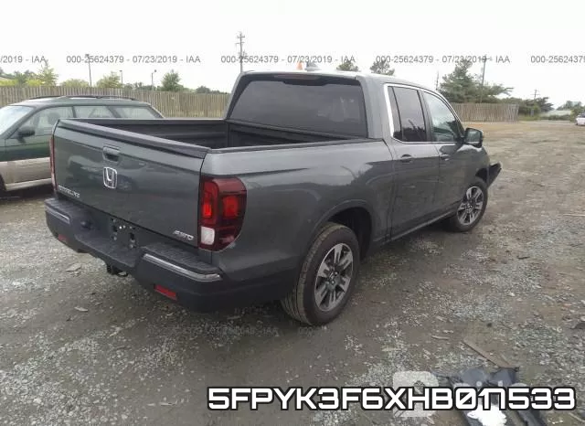 5FPYK3F6XHB017533 фото 5