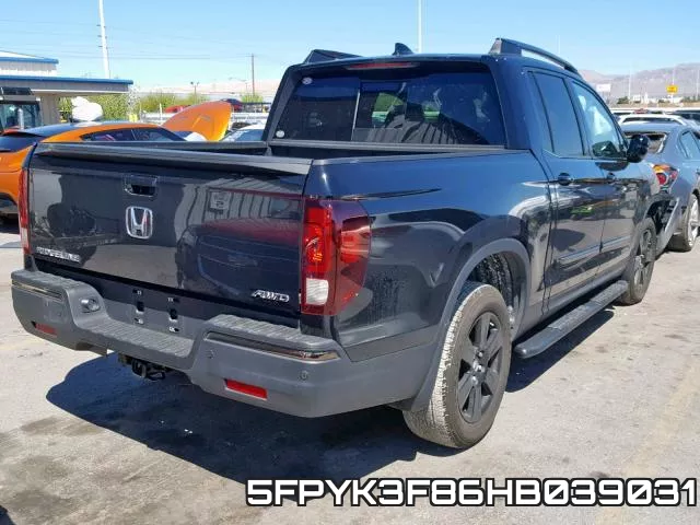 5FPYK3F86HB039031 фото 5