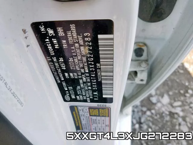 5XXGT4L3XJG272283 фото 2