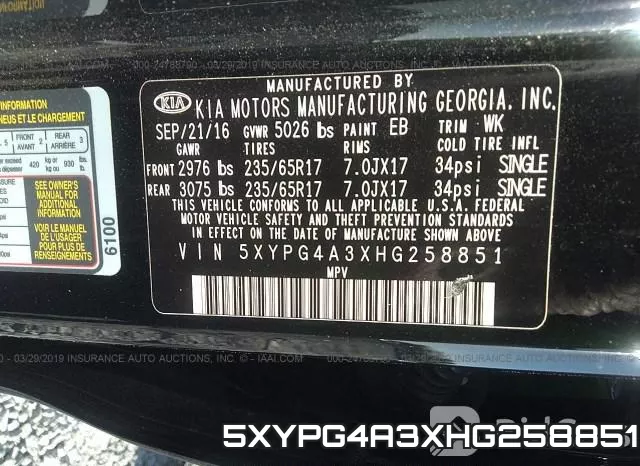 5XYPG4A3XHG258851 фото 10